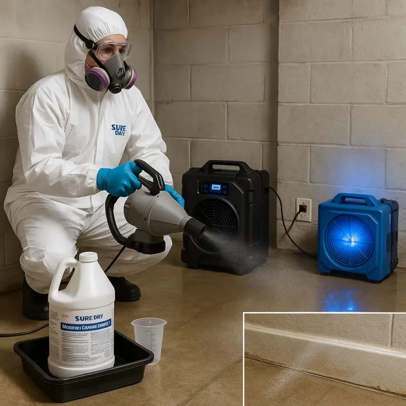 Sanitization and Odor Removal process in Dublin, PA