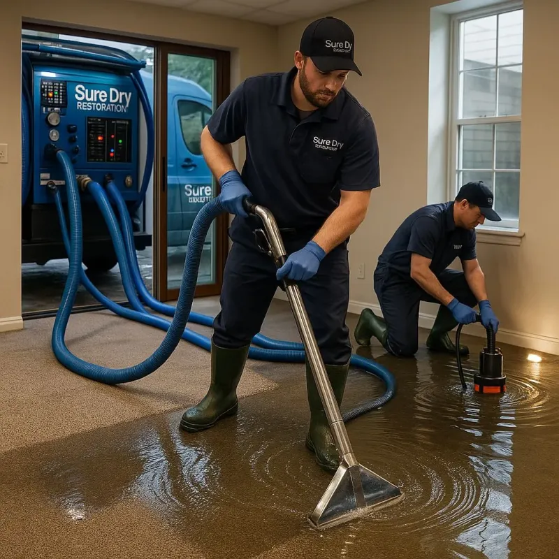 Water Extraction and Removal process in Dublin, PA